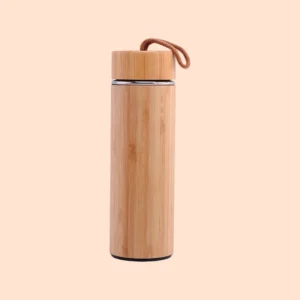 Rope Bamboo Shell Thermos Cup