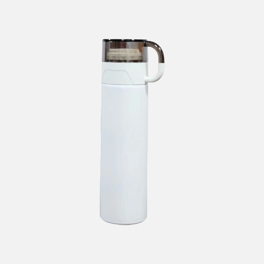 Round Handle Thermos Cup